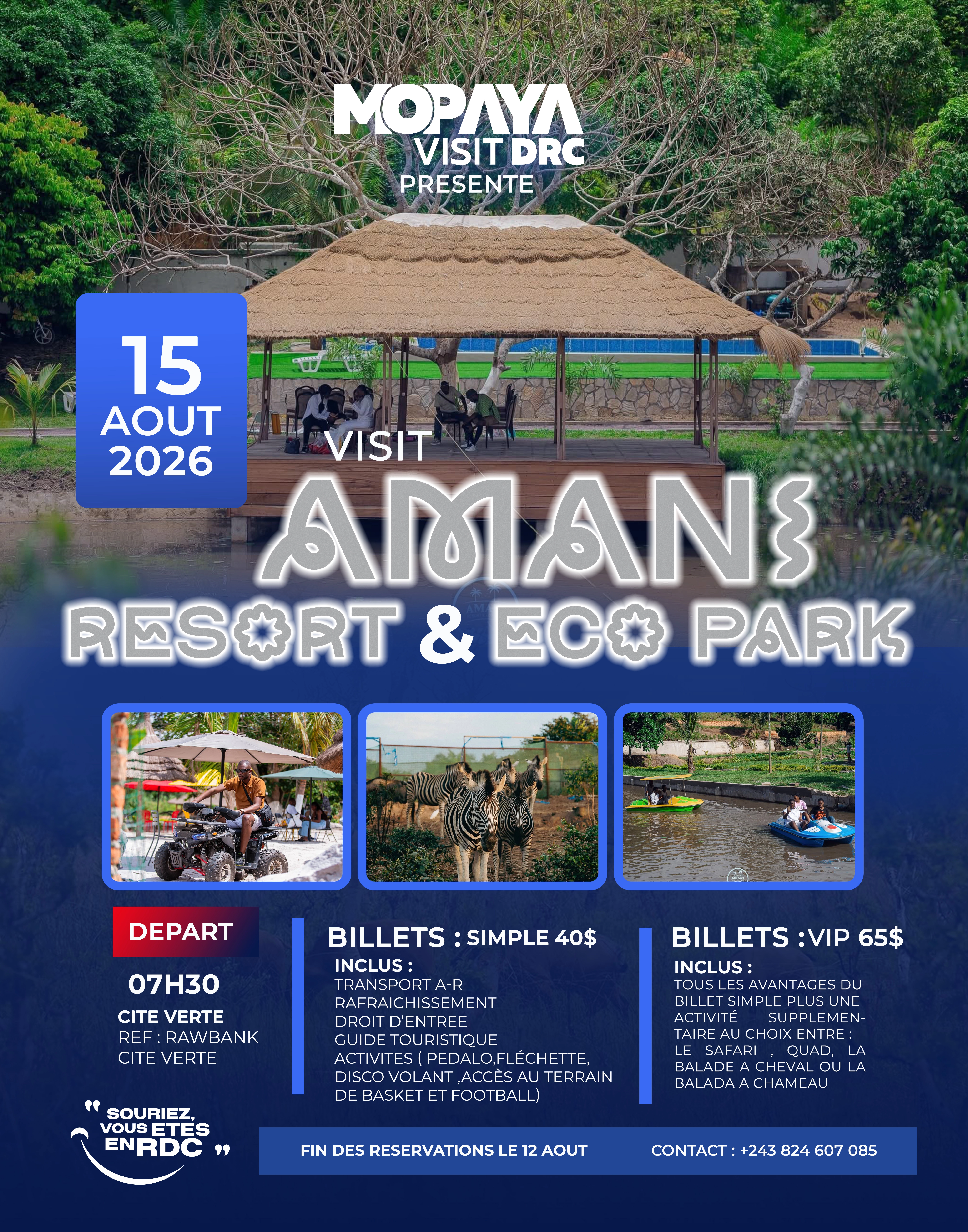 MOPAYA VISIT AMANI RESORT & ECO PARK